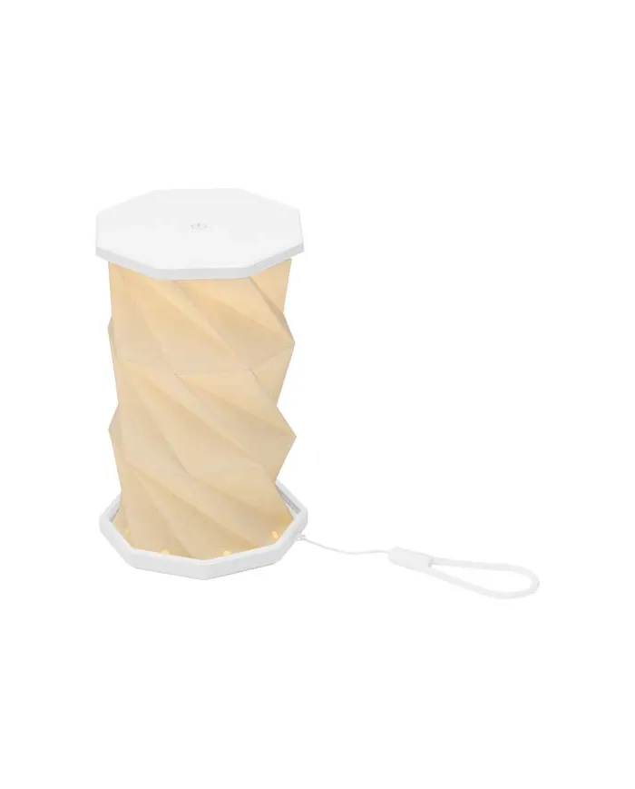 Lampada da tavolo pieghevole in plastica riciclata Celestia - cod. P124521