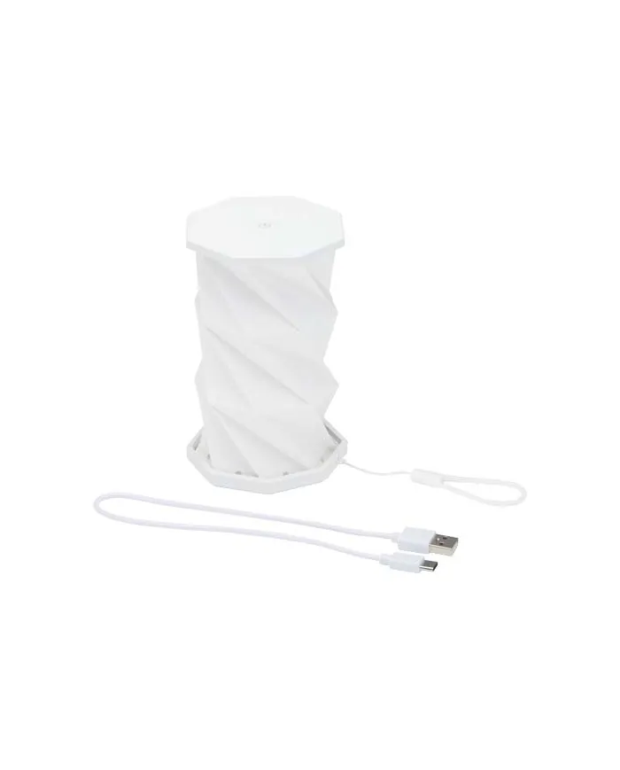 Lampada da tavolo pieghevole in plastica riciclata Celestia - cod. P124521