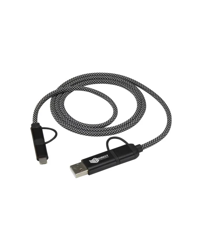 Cavo di ricarica magnetico 5 in 1 da 65 W e 100 cm, certificato RCS SMART - cod. P124495