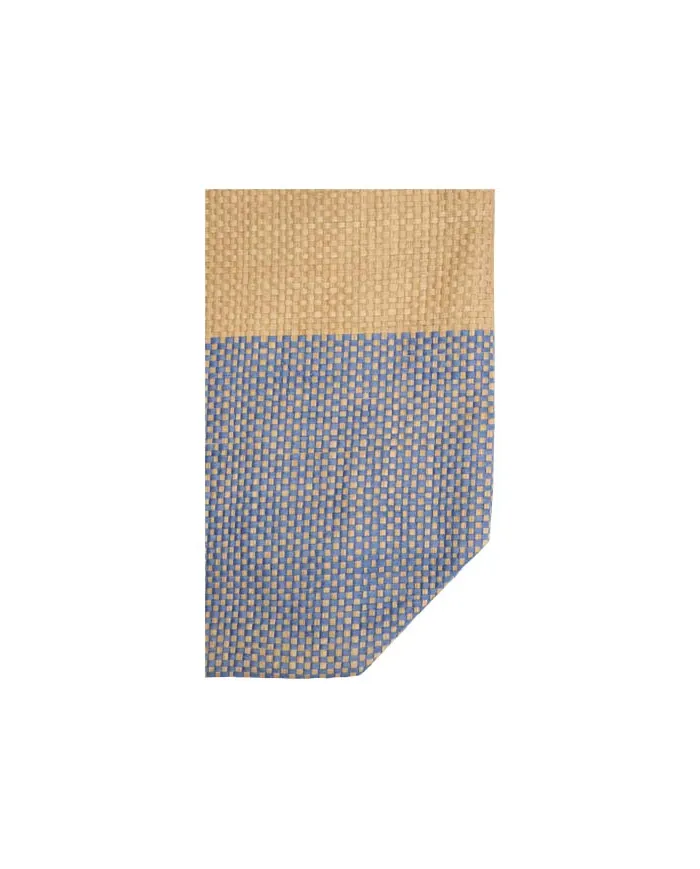 Borsa tote grande in carta paglia con cerniera Rhythm - 21L - cod. P130156