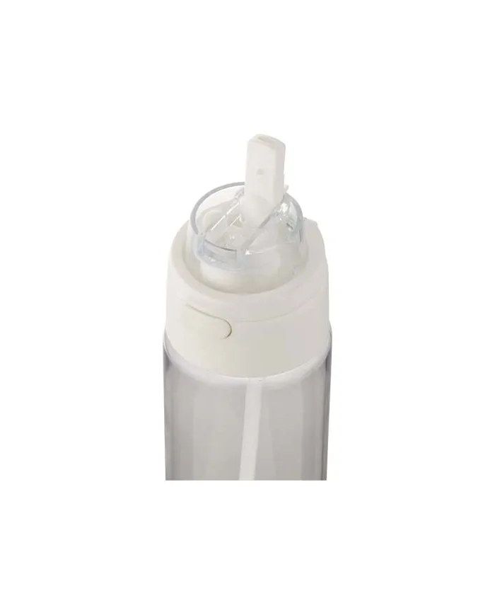 Borraccia in plastica riciclata RCS con tappo a doppia funzione e cannuccia a scatto da 700 ml Theron - cod. P100950