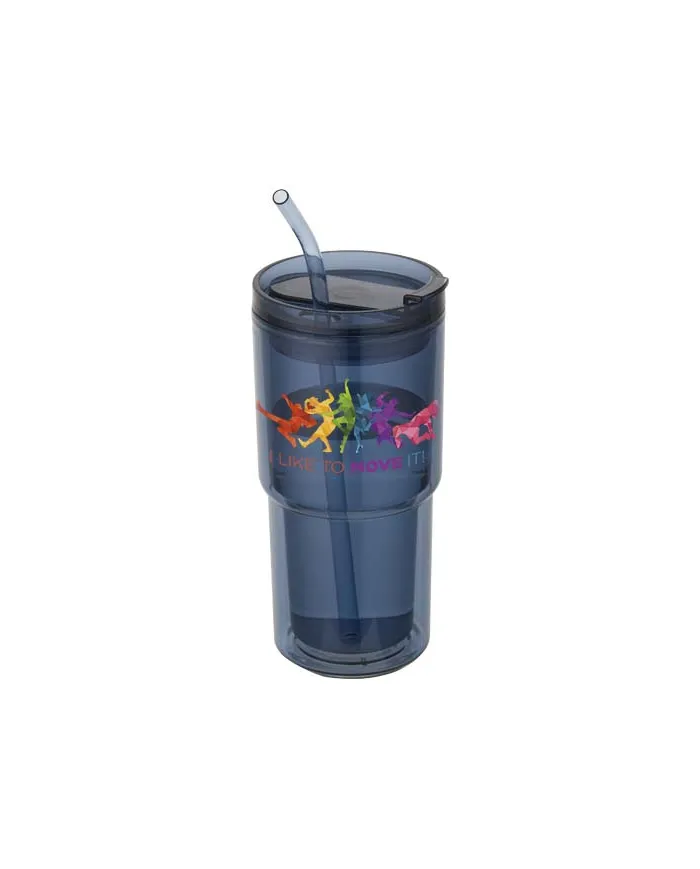 Bicchiere in plastica a doppia parete da 480 ml Archer - cod. P100967