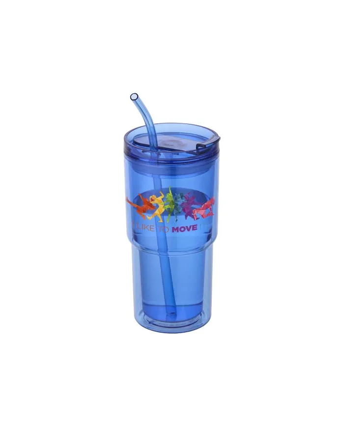 Bicchiere in plastica a doppia parete da 480 ml Archer - cod. P100967