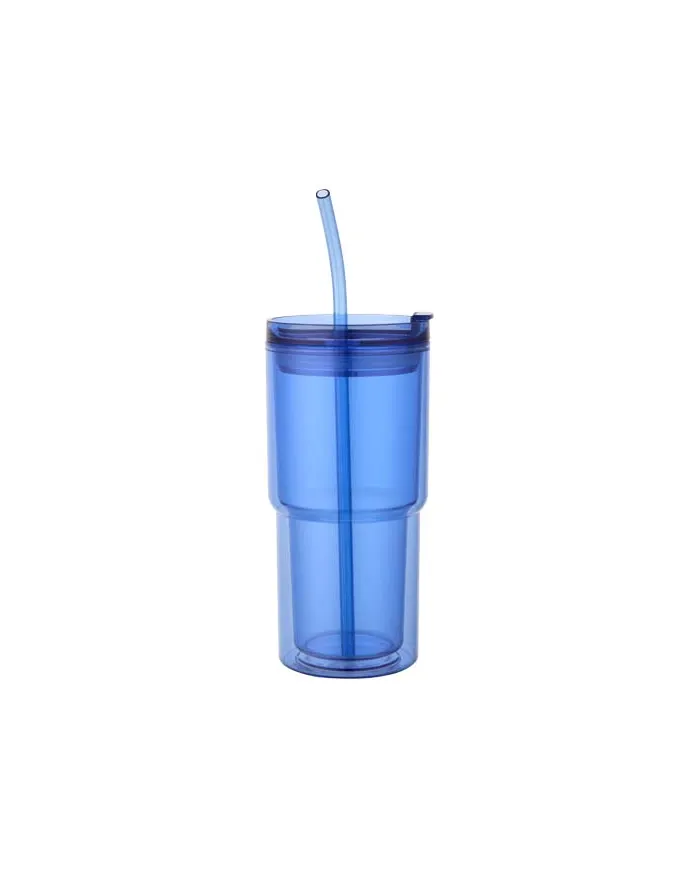 Bicchiere in plastica a doppia parete da 480 ml Archer - cod. P100967