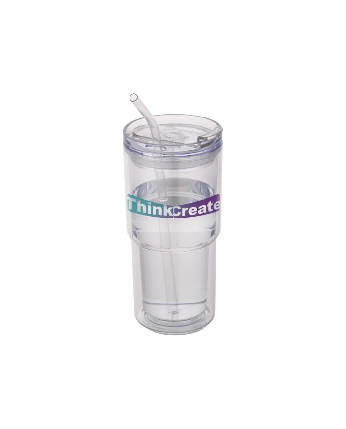 Bicchiere in plastica a doppia parete da 480 ml Archer - cod. P100967