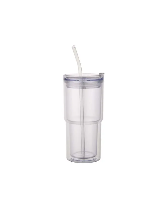 Bicchiere in plastica a doppia parete da 480 ml Archer - cod. P100967
