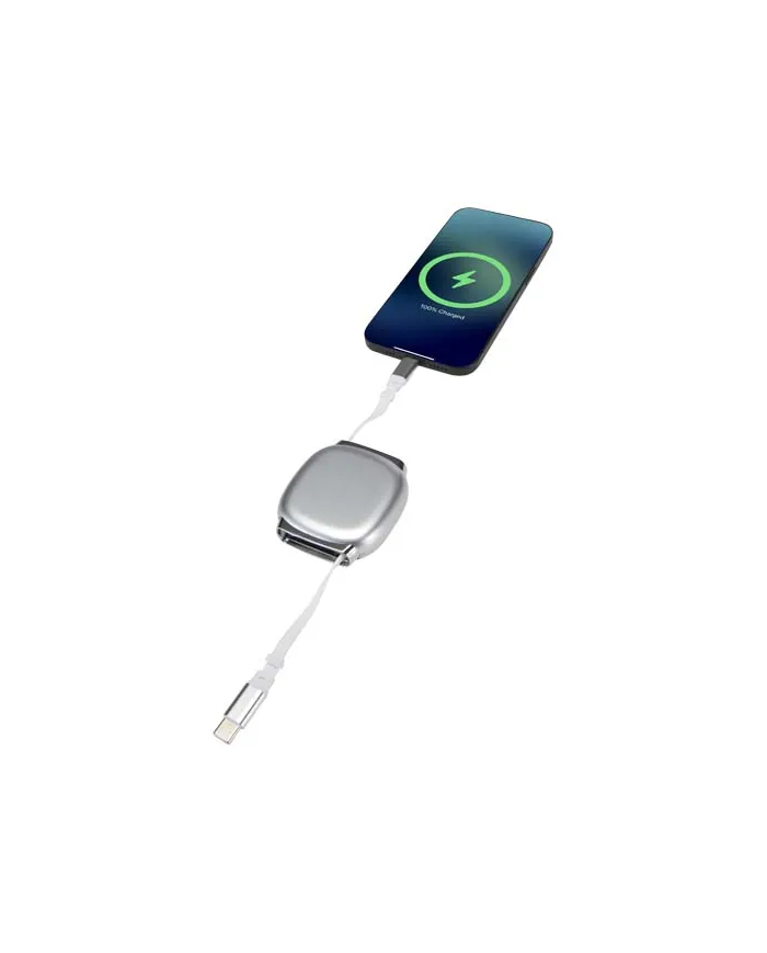 Cavo di ricarica PD CarPlay retrattile in plastica riciclata da 100 W Alphard - cod. P124496