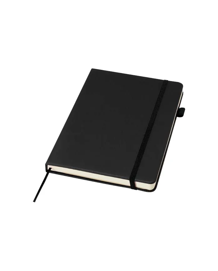 Taccuino A5 con copertina rigida in plastica riciclata Liss - cod. P107287
