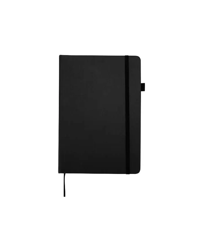 Taccuino A5 con copertina rigida in plastica riciclata Liss - cod. P107287