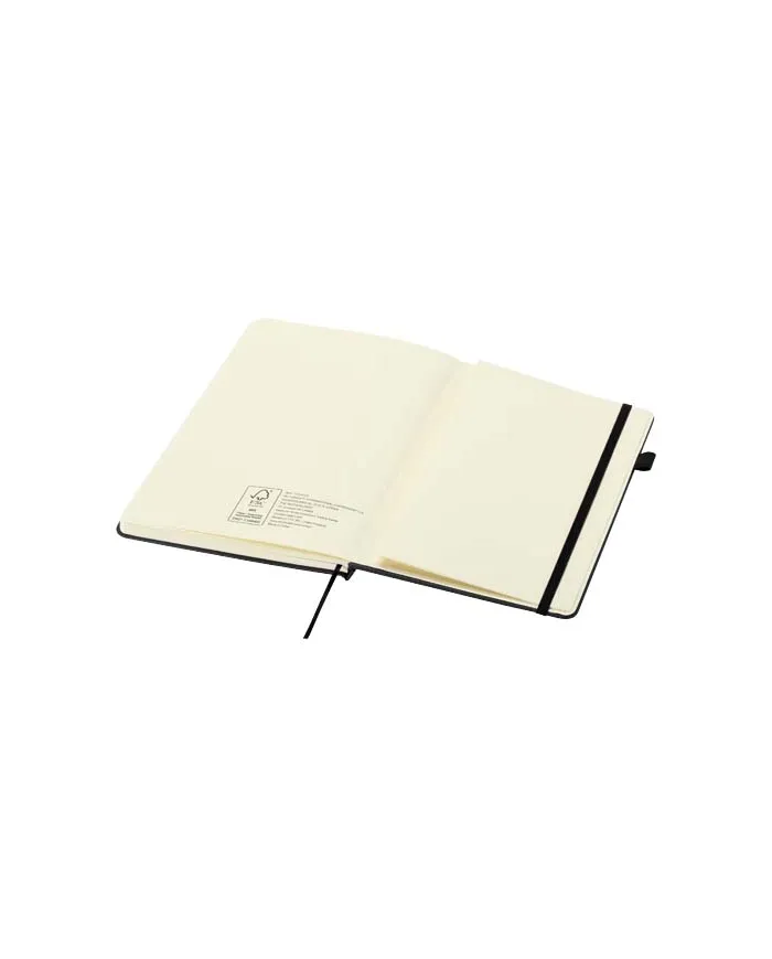 Taccuino A5 con copertina rigida in plastica riciclata Liss - cod. P107287
