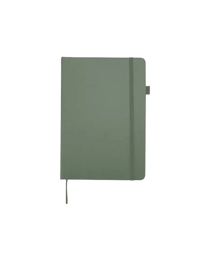 Taccuino A5 con copertina rigida in plastica riciclata Liss - cod. P107287
