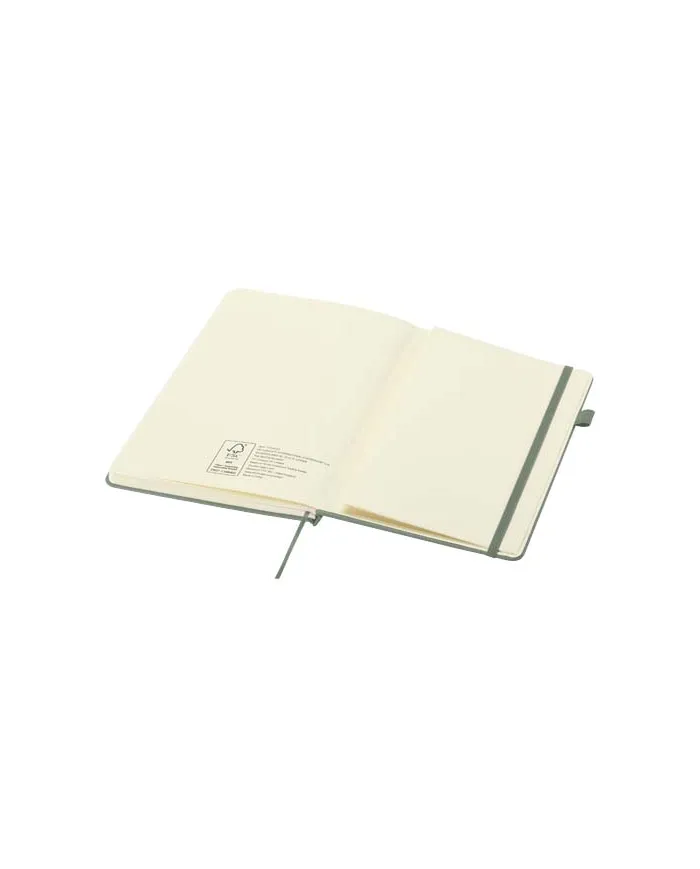 Taccuino A5 con copertina rigida in plastica riciclata Liss - cod. P107287