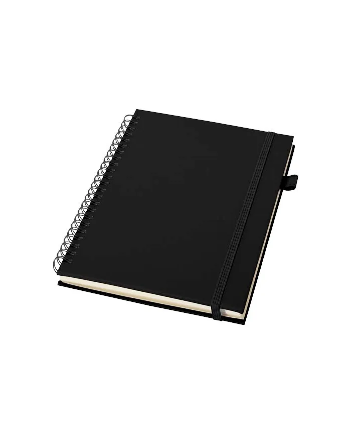 Taccuino A5 a spirale con copertina rigida in plastica riciclata Liss - cod. P107302