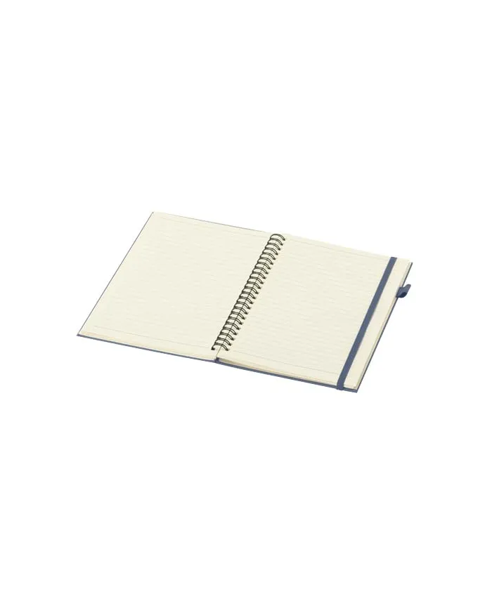 Taccuino A5 a spirale con copertina rigida in plastica riciclata Liss - cod. P107302