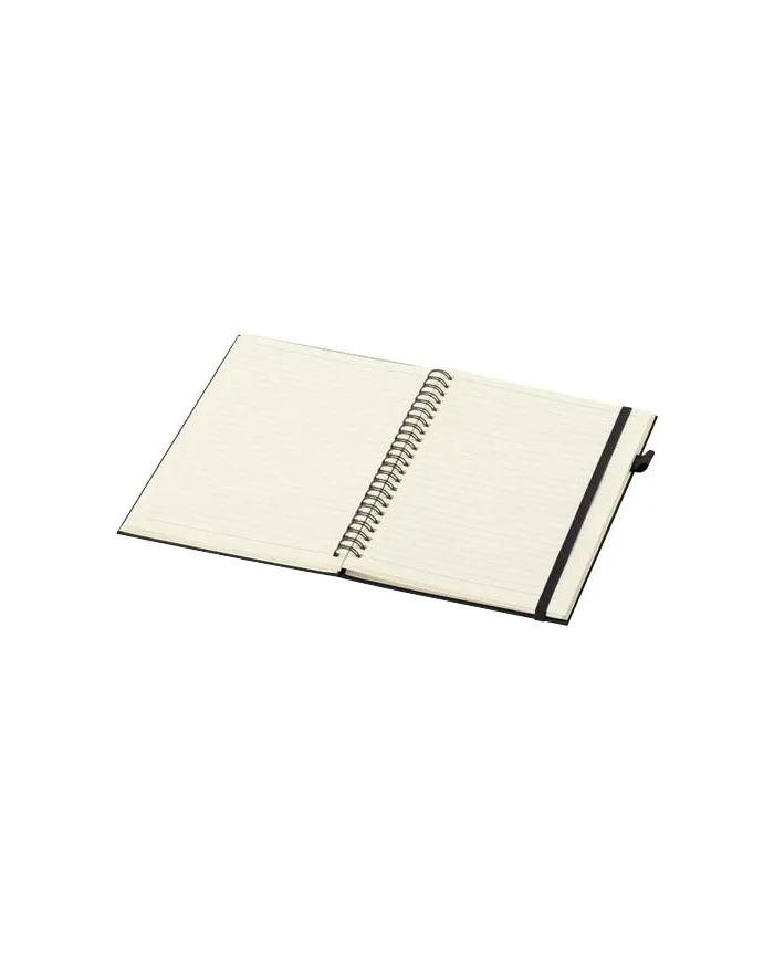 Taccuino A5 a spirale con copertina rigida in plastica riciclata Liss - cod. P107302