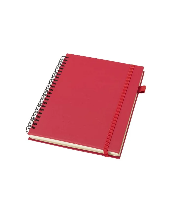 Taccuino A5 a spirale con copertina rigida in plastica riciclata Liss - cod. P107302