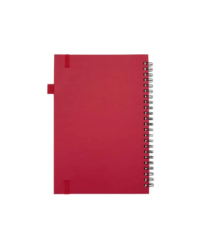 Taccuino A5 a spirale con copertina rigida in plastica riciclata Liss - cod. P107302