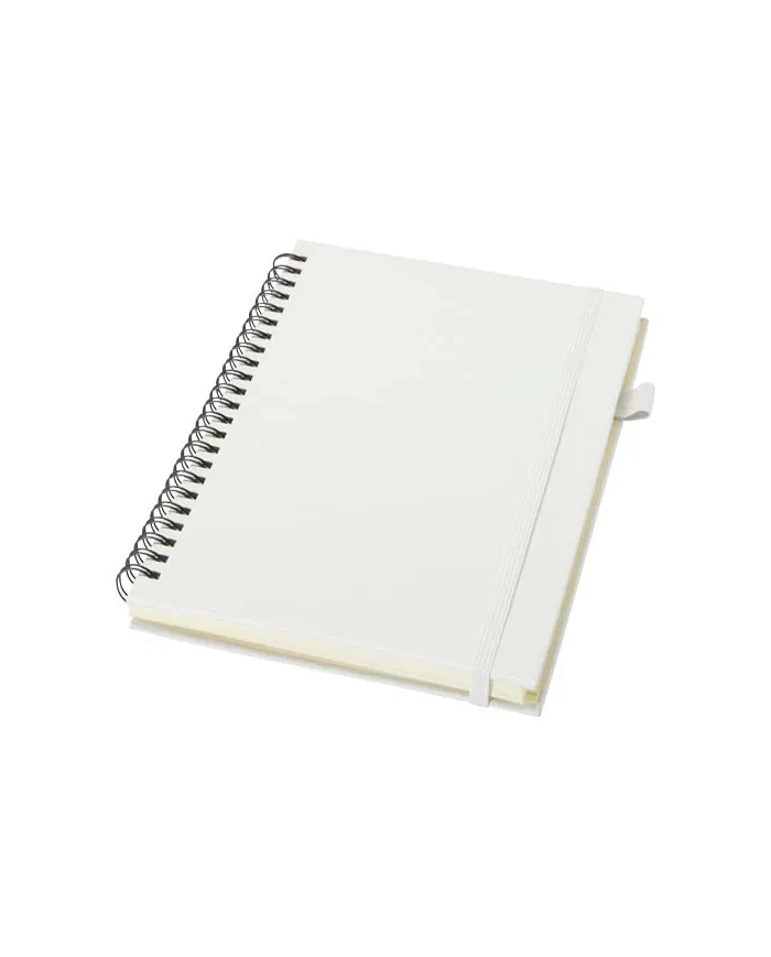 Taccuino A5 a spirale con copertina rigida in plastica riciclata Liss - cod. P107302
