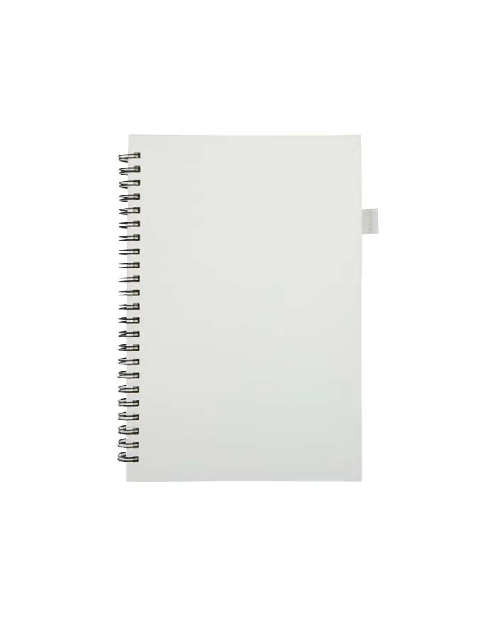 Taccuino A5 a spirale con copertina rigida in plastica riciclata Liss - cod. P107302