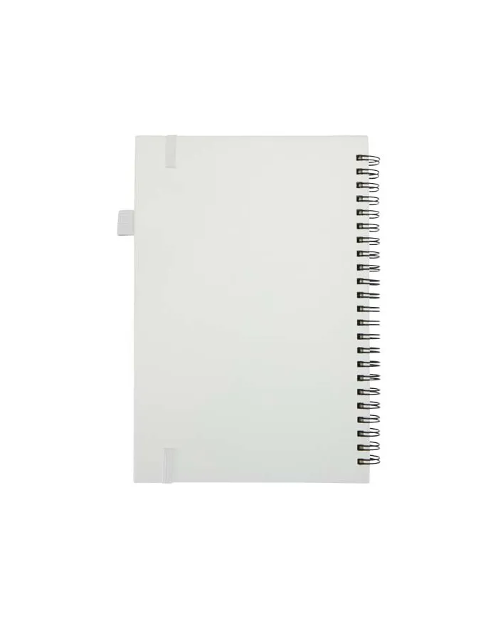 Taccuino A5 a spirale con copertina rigida in plastica riciclata Liss - cod. P107302