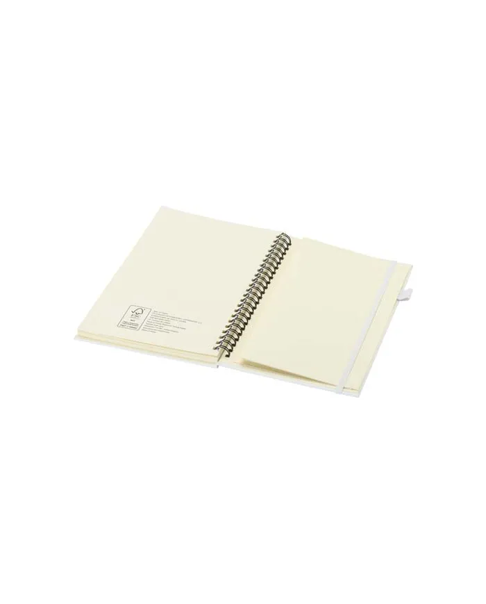Taccuino A5 a spirale con copertina rigida in plastica riciclata Liss - cod. P107302