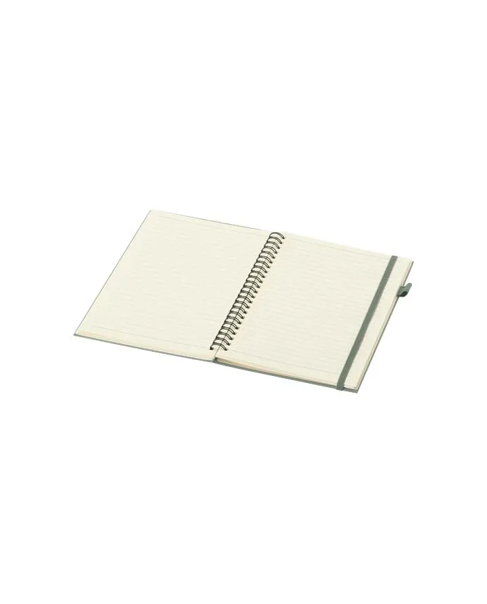 Taccuino A5 a spirale con copertina rigida in plastica riciclata Liss - cod. P107302