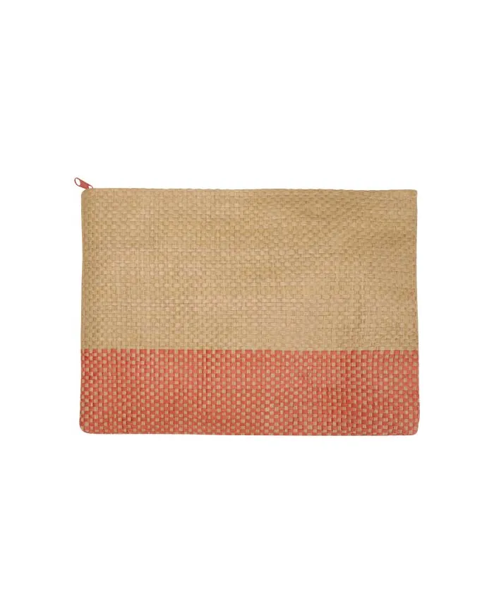 Pochette in carta paglia con cerniera Rythm - 3L - cod. P130154