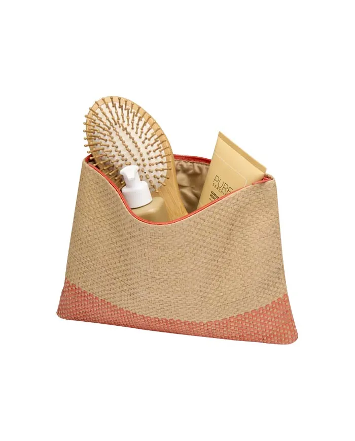 Pochette in carta paglia con cerniera Rythm - 3L - cod. P130154