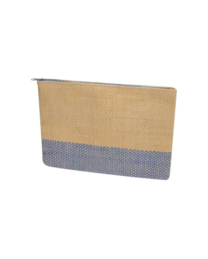 Pochette in carta paglia con cerniera Rythm - 3L - cod. P130154