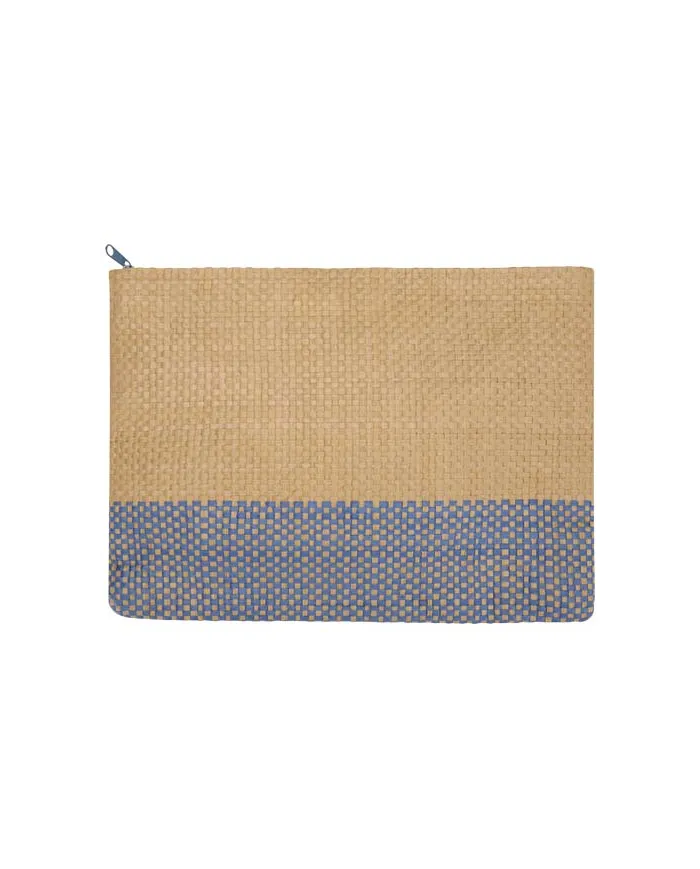 Pochette in carta paglia con cerniera Rythm - 3L - cod. P130154