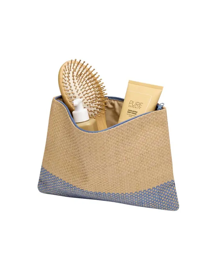 Pochette in carta paglia con cerniera Rythm - 3L - cod. P130154