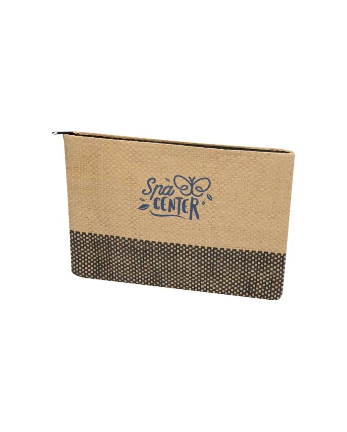 Pochette in carta paglia con cerniera Rythm - 3L - cod. P130154