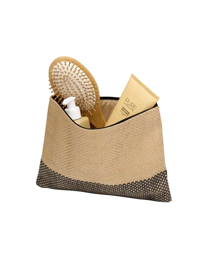 Pochette in carta paglia con cerniera Rythm - 3L - cod. P130154