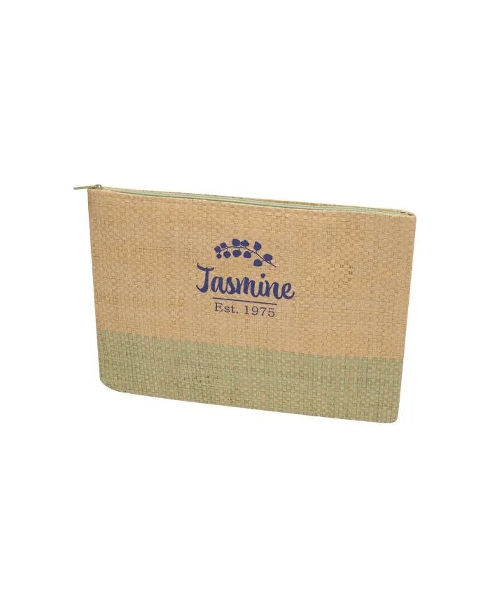 Pochette in carta paglia con cerniera Rythm - 3L - cod. P130154