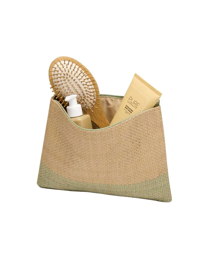 Pochette in carta paglia con cerniera Rythm - 3L - cod. P130154