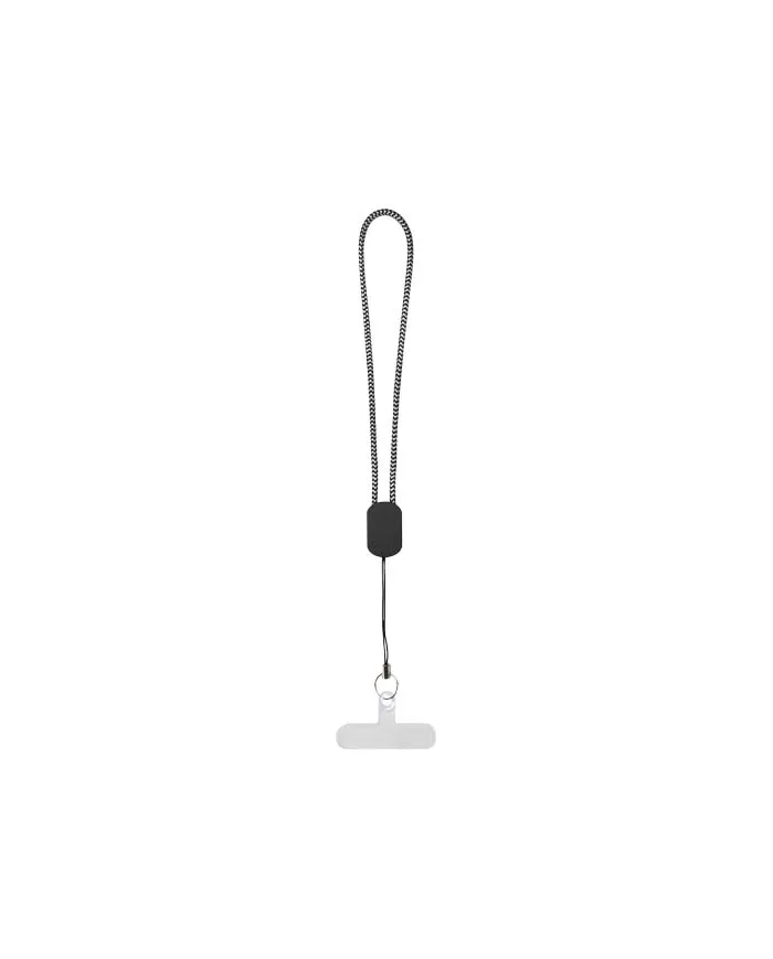 Lanyard da polso riciclato RCS con cavo di ricarica Type-C da 20 W integrato Arich - cod. P124493