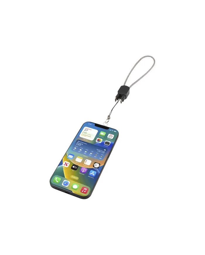 Lanyard da polso riciclato RCS con cavo di ricarica Type-C da 20 W integrato Arich - cod. P124493