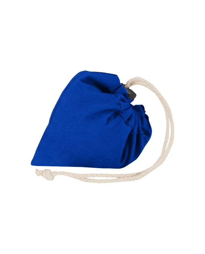 Borsa tote pieghevole in misto cotone riciclato certificato GRS da 140 g/m² Madras Blend- 7L - cod. P120805