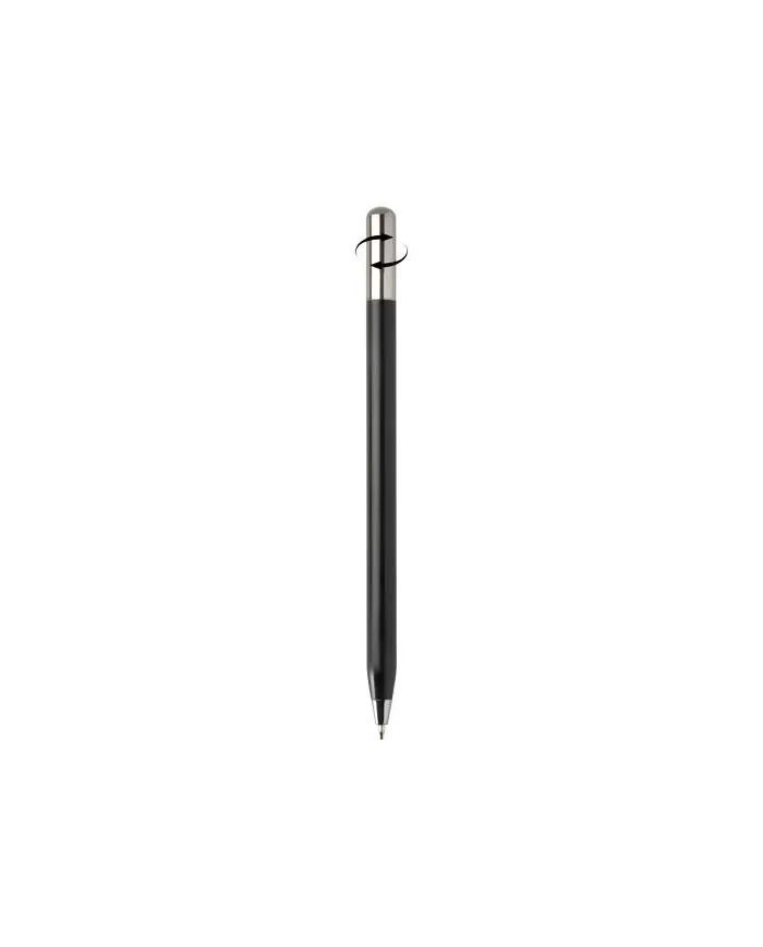 Penna a sfera a rotazione in alluminio riciclato SMART (inchiostro nero) - cod. P107282