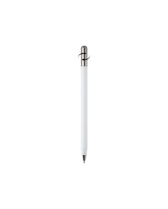 Penna a sfera a rotazione in alluminio riciclato SMART (inchiostro nero) - cod. P107282