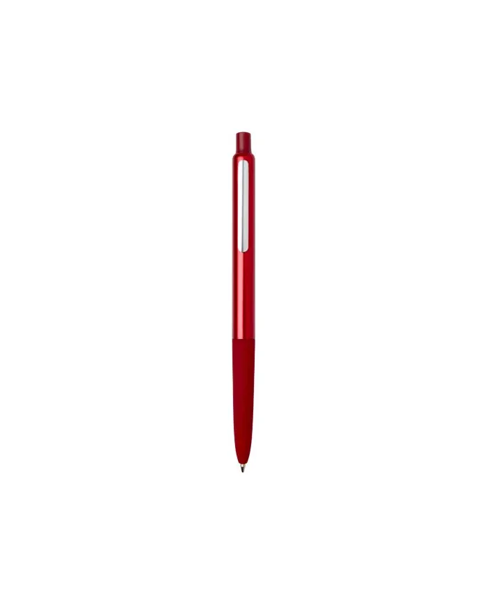 Penna a sfera a scatto in alluminio riciclato con finitura anodizzata Soffit (inchiostro blu) - cod. P107332
