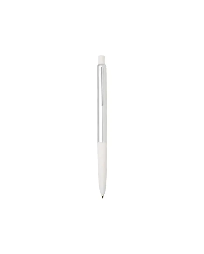 Penna a sfera a scatto in alluminio riciclato con finitura anodizzata Soffit (inchiostro blu) - cod. P107332