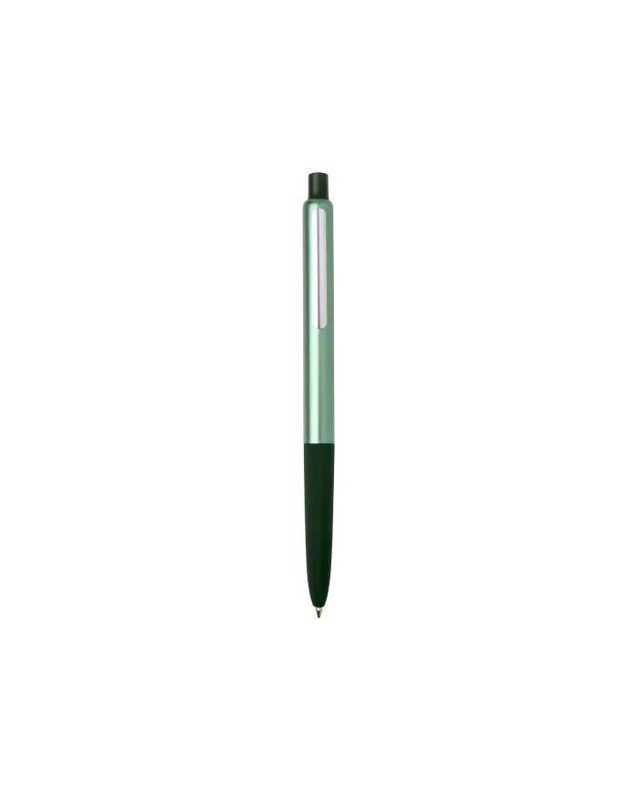 Penna a sfera a scatto in alluminio riciclato con finitura anodizzata Soffit (inchiostro blu) - cod. P107332