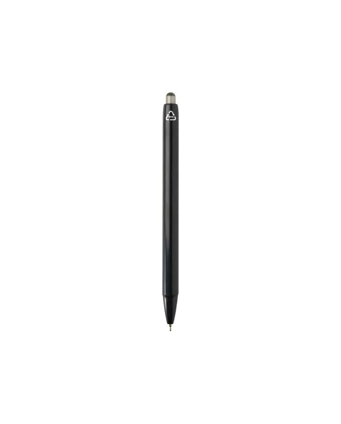 Penna a sfera a doppia iniezione in materiale riciclato certificato RCS (inchiostro blu) Glen - cod. P106435