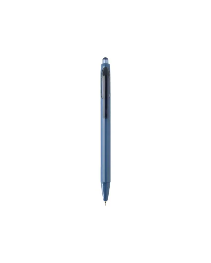 Penna a sfera a doppia iniezione in materiale riciclato certificato RCS (inchiostro blu) Glen - cod. P106435