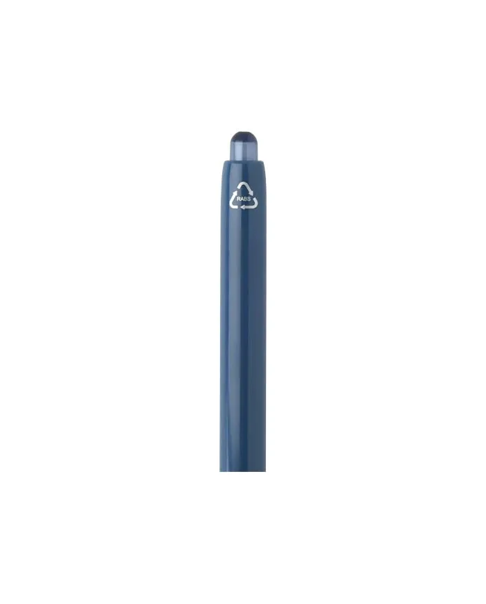 Penna a sfera a doppia iniezione in materiale riciclato certificato RCS (inchiostro blu) Glen - cod. P106435
