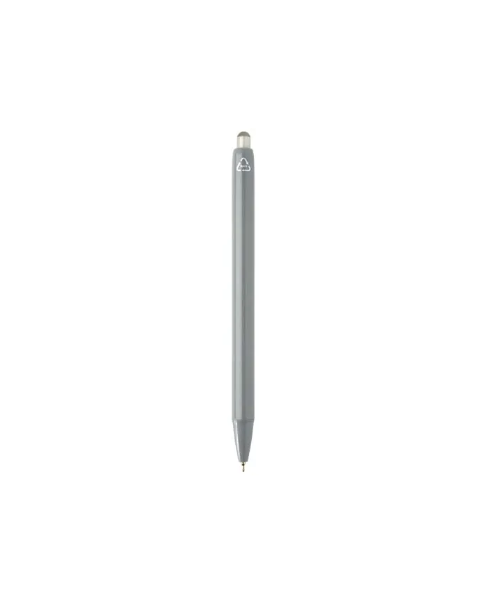 Penna a sfera a doppia iniezione in materiale riciclato certificato RCS (inchiostro blu) Glen - cod. P106435