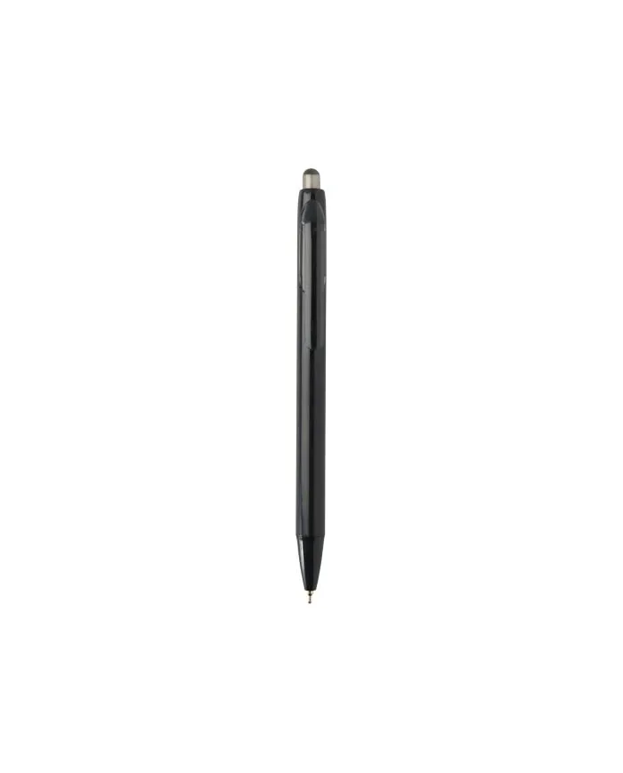 Penna a sfera a doppia iniezione in materiale riciclato certificato RCS (inchiostro blu) Glen - cod. P106435
