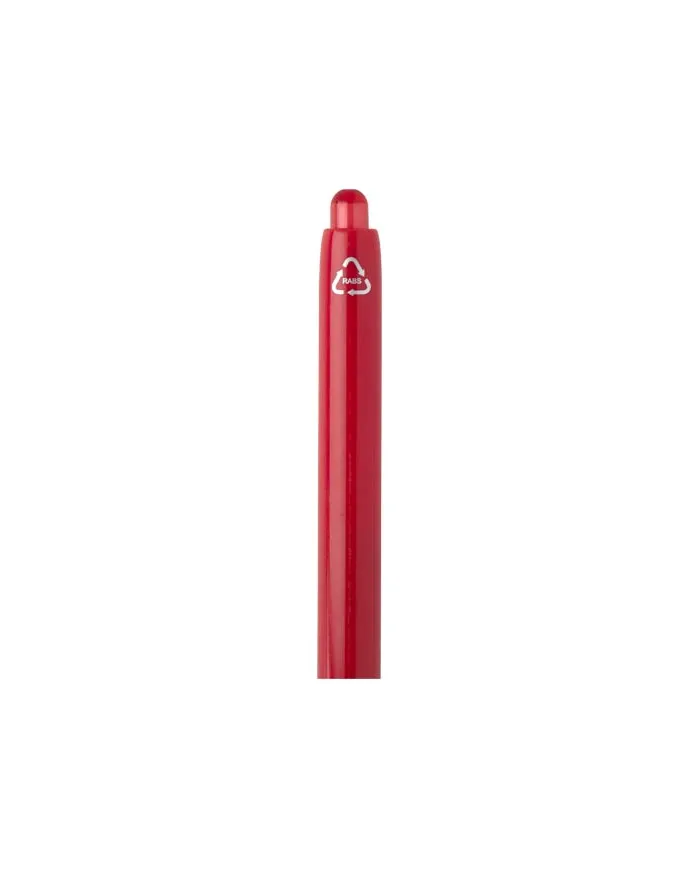 Penna a sfera a doppia iniezione in materiale riciclato certificato RCS (inchiostro blu) Glen - cod. P106435