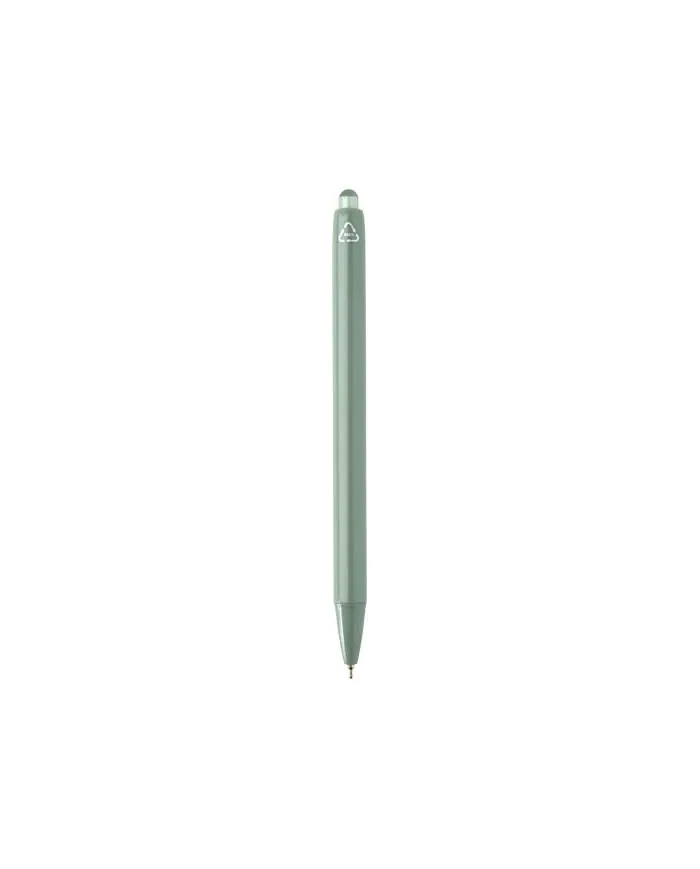 Penna a sfera a doppia iniezione in materiale riciclato certificato RCS (inchiostro blu) Glen - cod. P106435